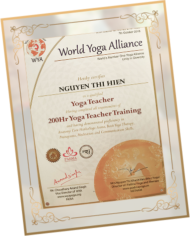 World Yoga Alliance Certification