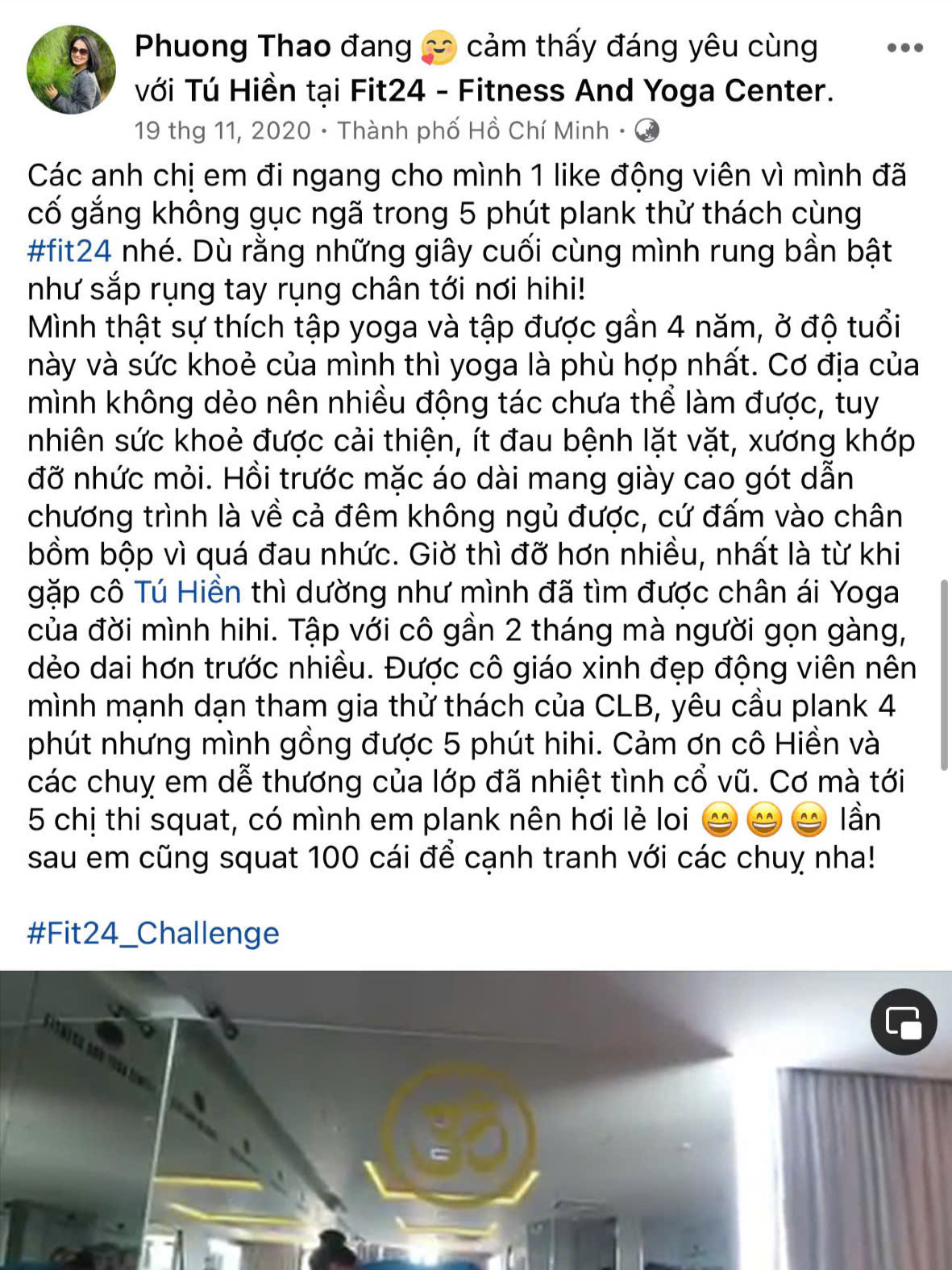 Feedback from student 2